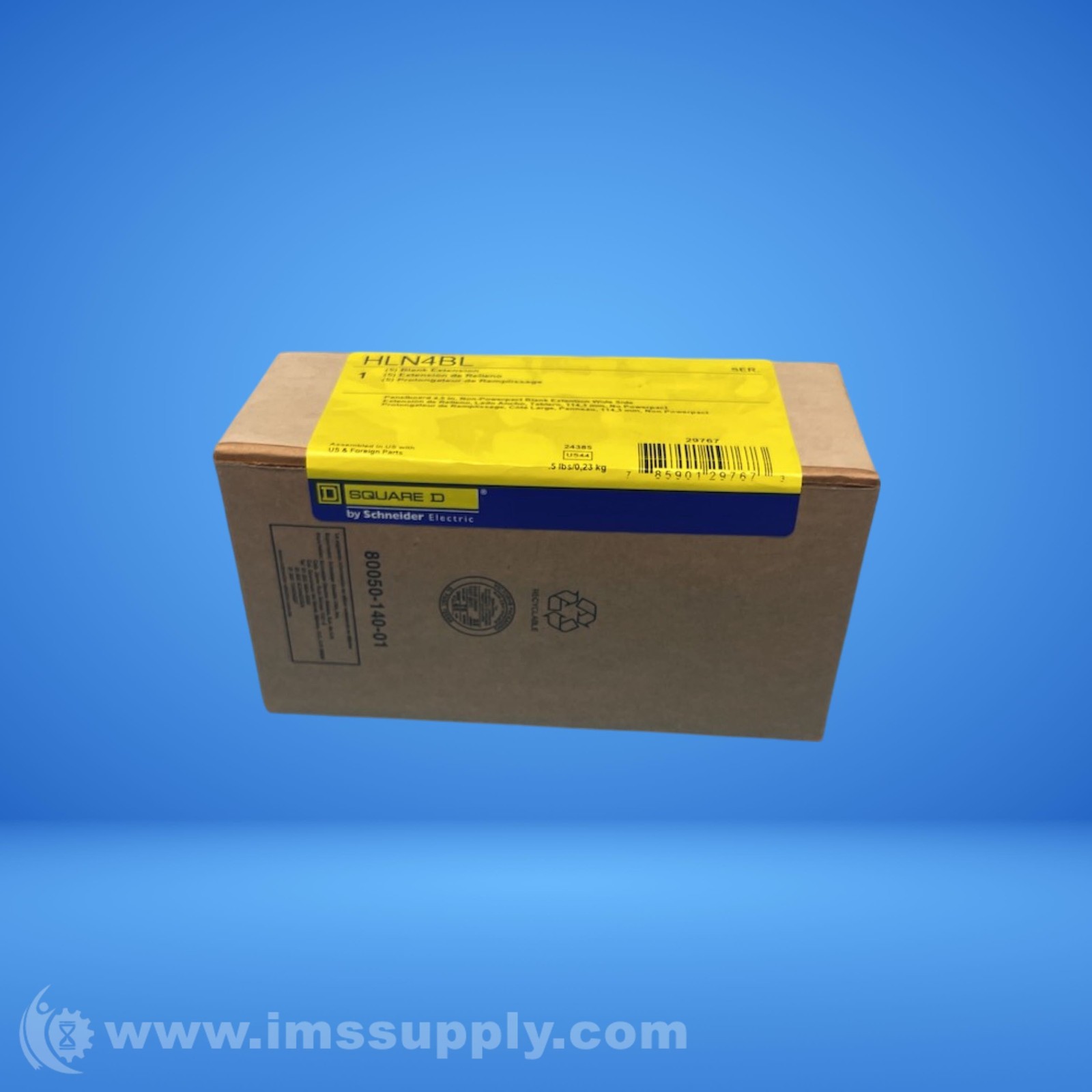 Square D HLN4BL Blank Extension FNFP