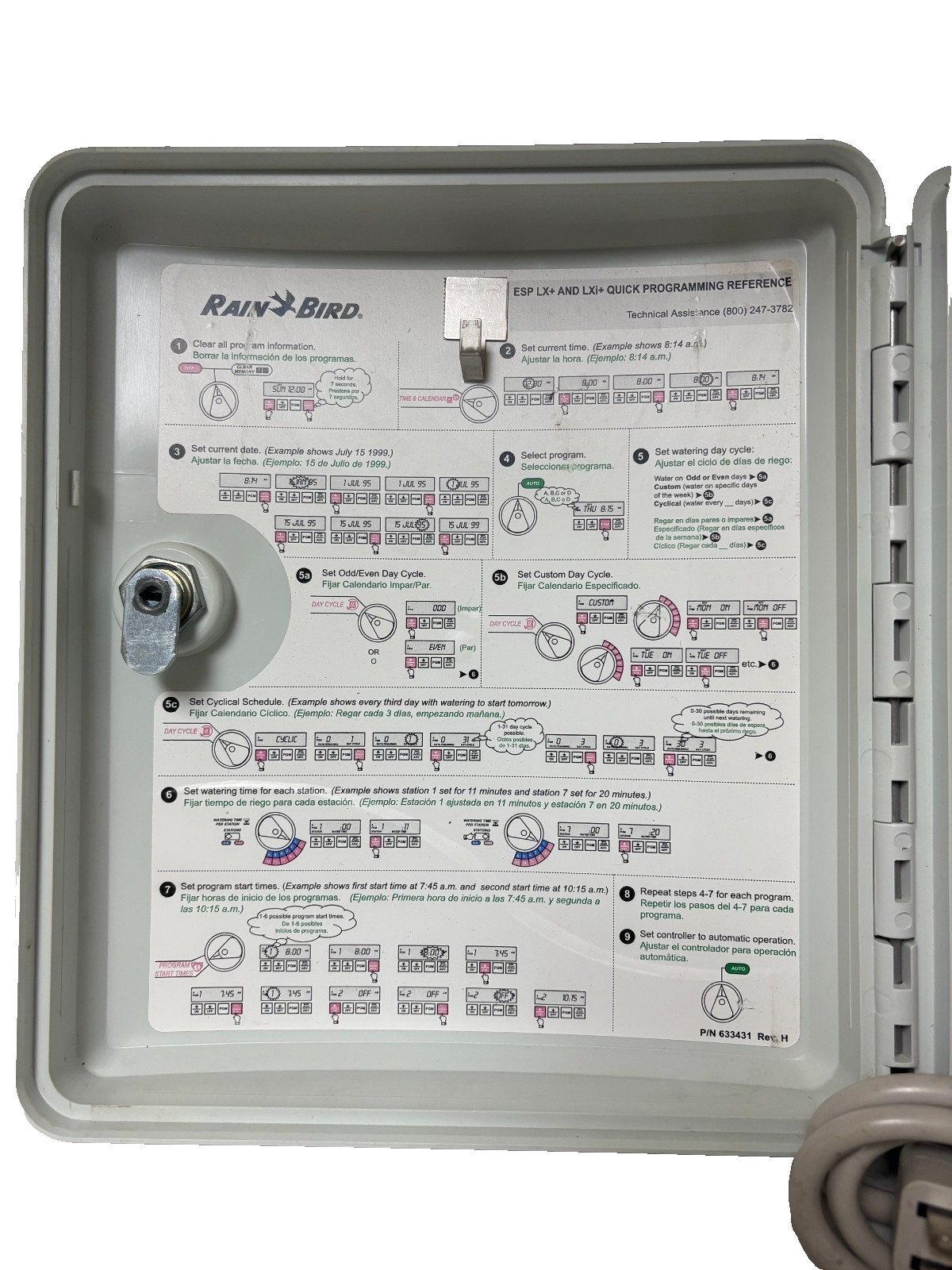 Rain Bird ESP 24-LX+ Irrigation Controller - TESTED