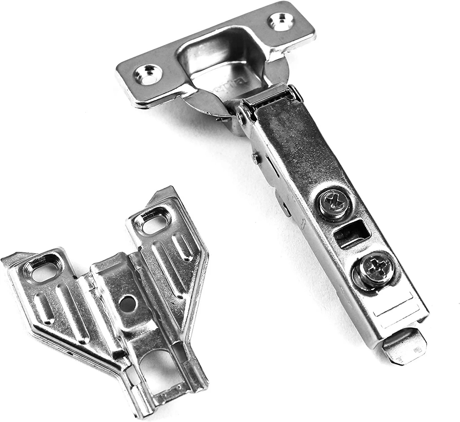 Berta 110 Degree Full Overlay Soft Close Face Frame Cabinet Hinges (6 pack)