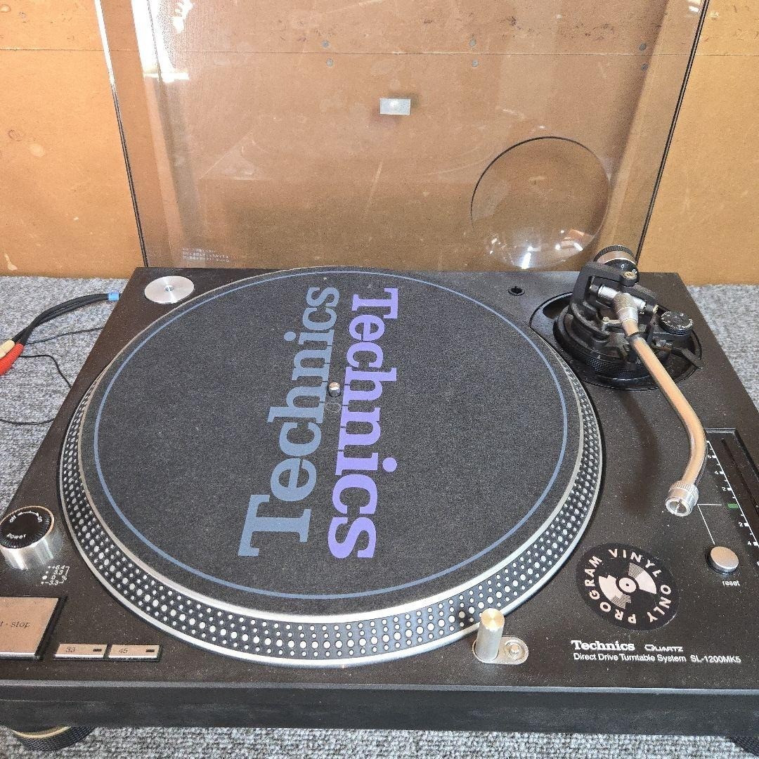 Technics SL-1200MK5 Direct Drive Turntable System DJ Black Musical Instruments