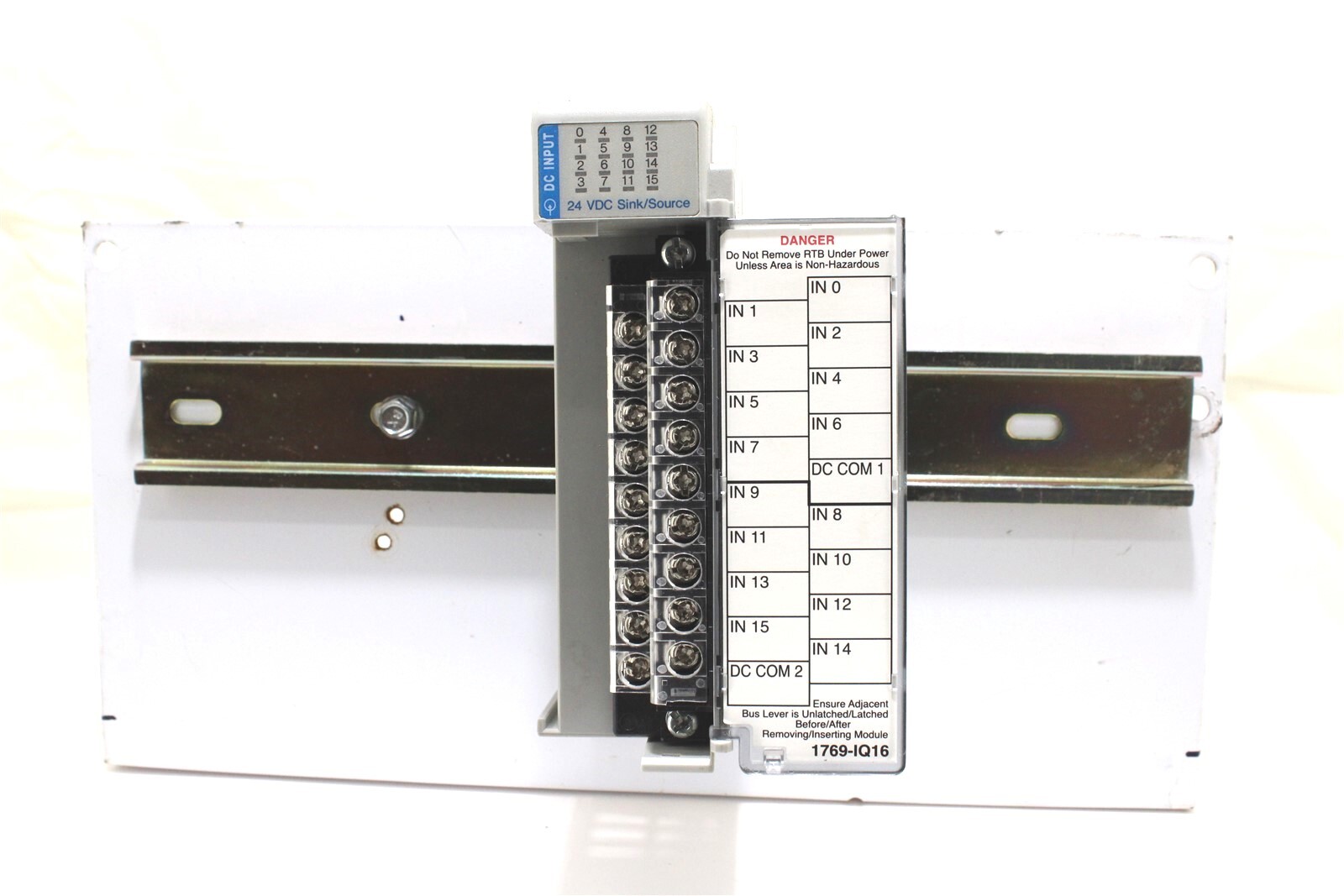 Allen Bradley 1769-IQ16 24VDC Sink/Source Compactlogix Input Module
