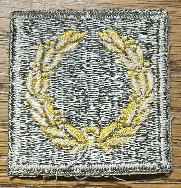 ORIGINAL WWII/1950’s- U.S. MERITORIOUS UNIT CITATION (MUC) PATCH CUT EDGE