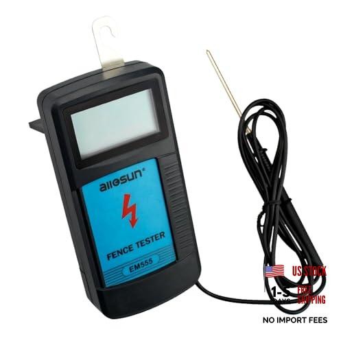 Digital Electric Fence Voltage Tester and Fault Farm Finder, Fence