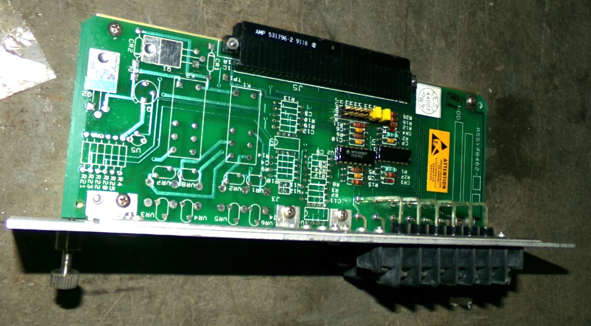 BENTLY NEVADA 81544-01 SIGNAL INPUT RELAY CARD XDUCR I/O RECORD TERMINALS (CC4)