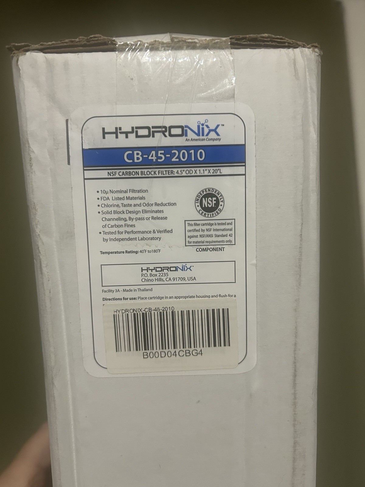 Hydronix CB-45-2010 Whole House, Commercial & Industrial NSF Coconu…