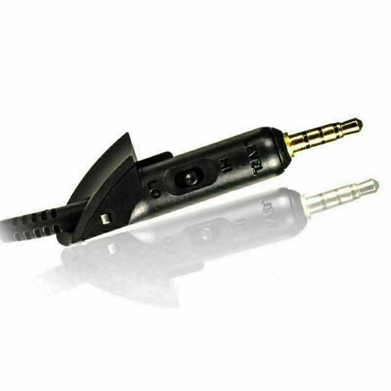 Replacement Audio Cable Cord For QuietComfort QC15 QC2 Headphone Wire Mic