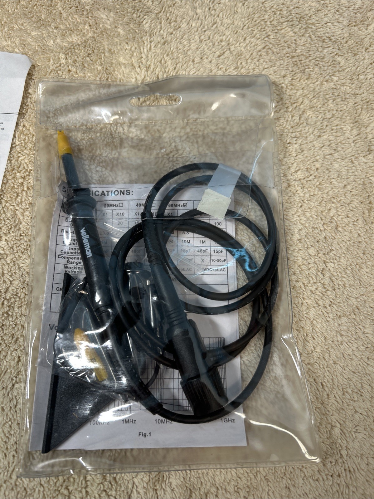Velleman PCSGU250 USB-Based PC Oscilloscope & Function Generator