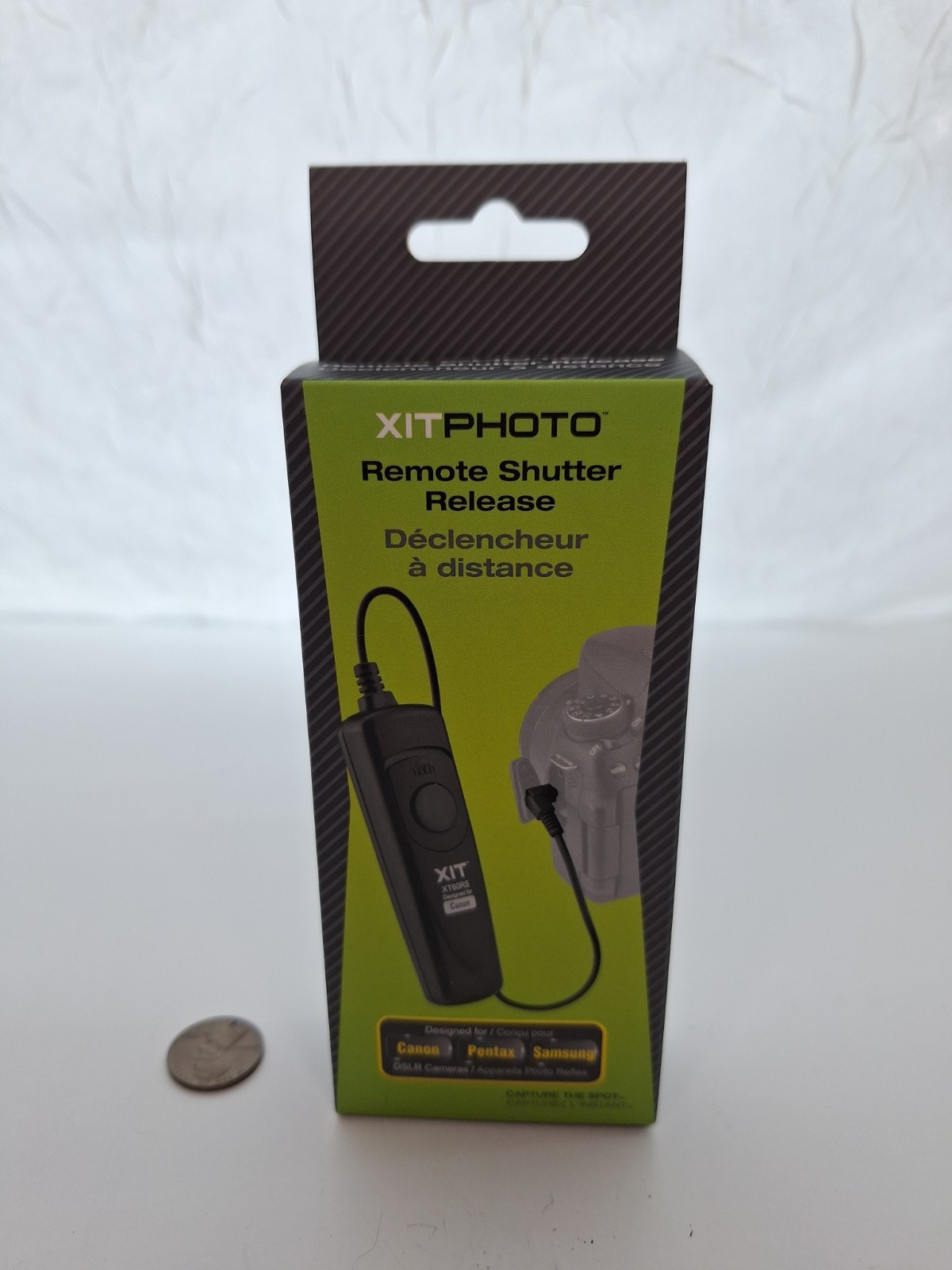 Xit XT60RS Wired Remote Shutter Release for Canon EOS Rebel Pentax Samsung