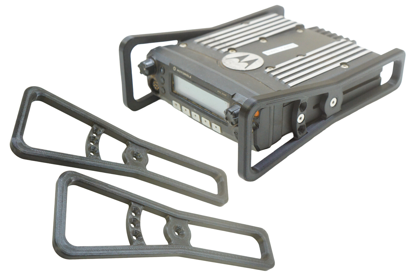 Protector Handles Side Rail Protection for Motorola XTL2500 Digital Radio 2500 B