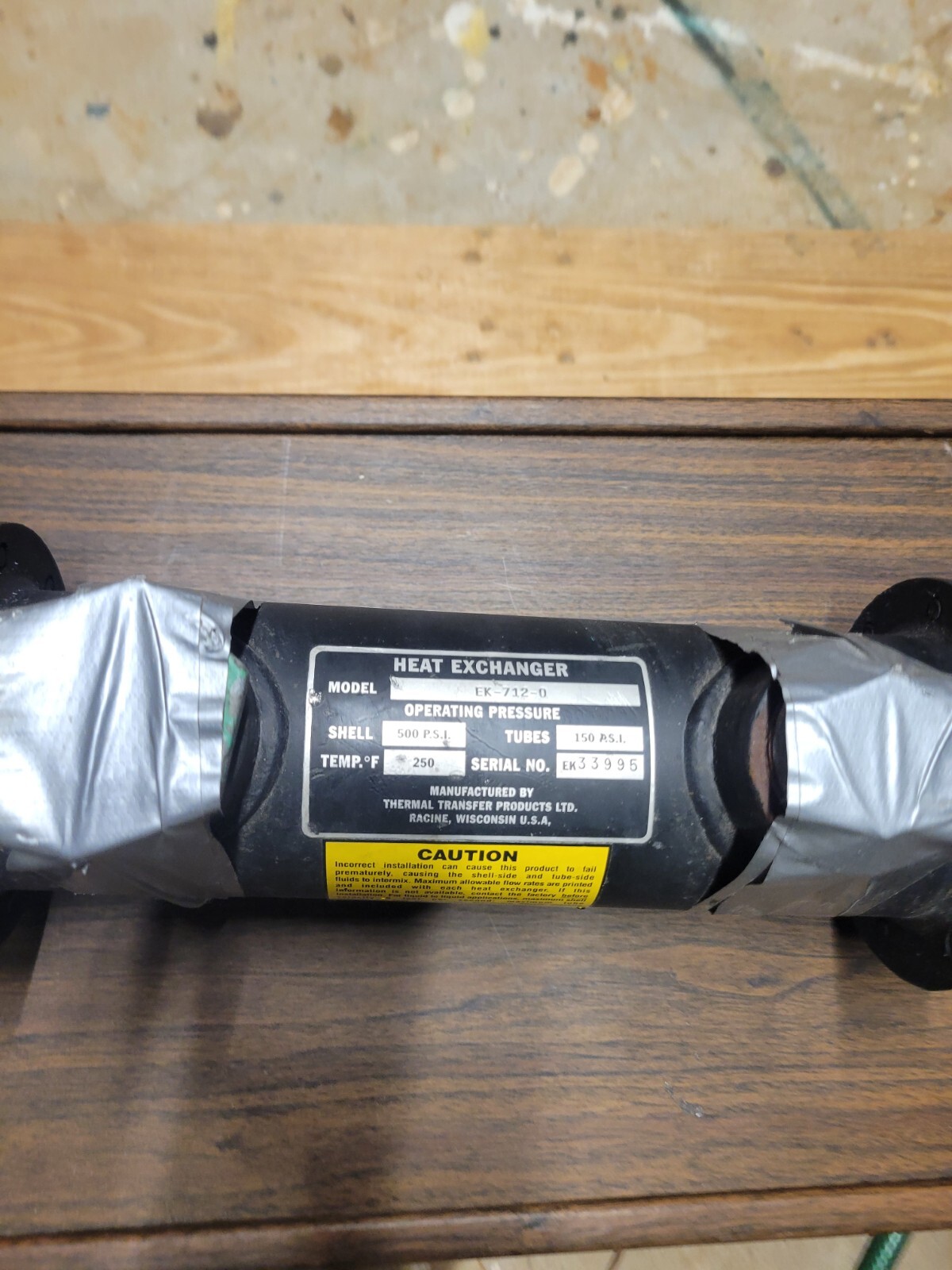 EK 712 Thermal Transfer Heat Exchanger
