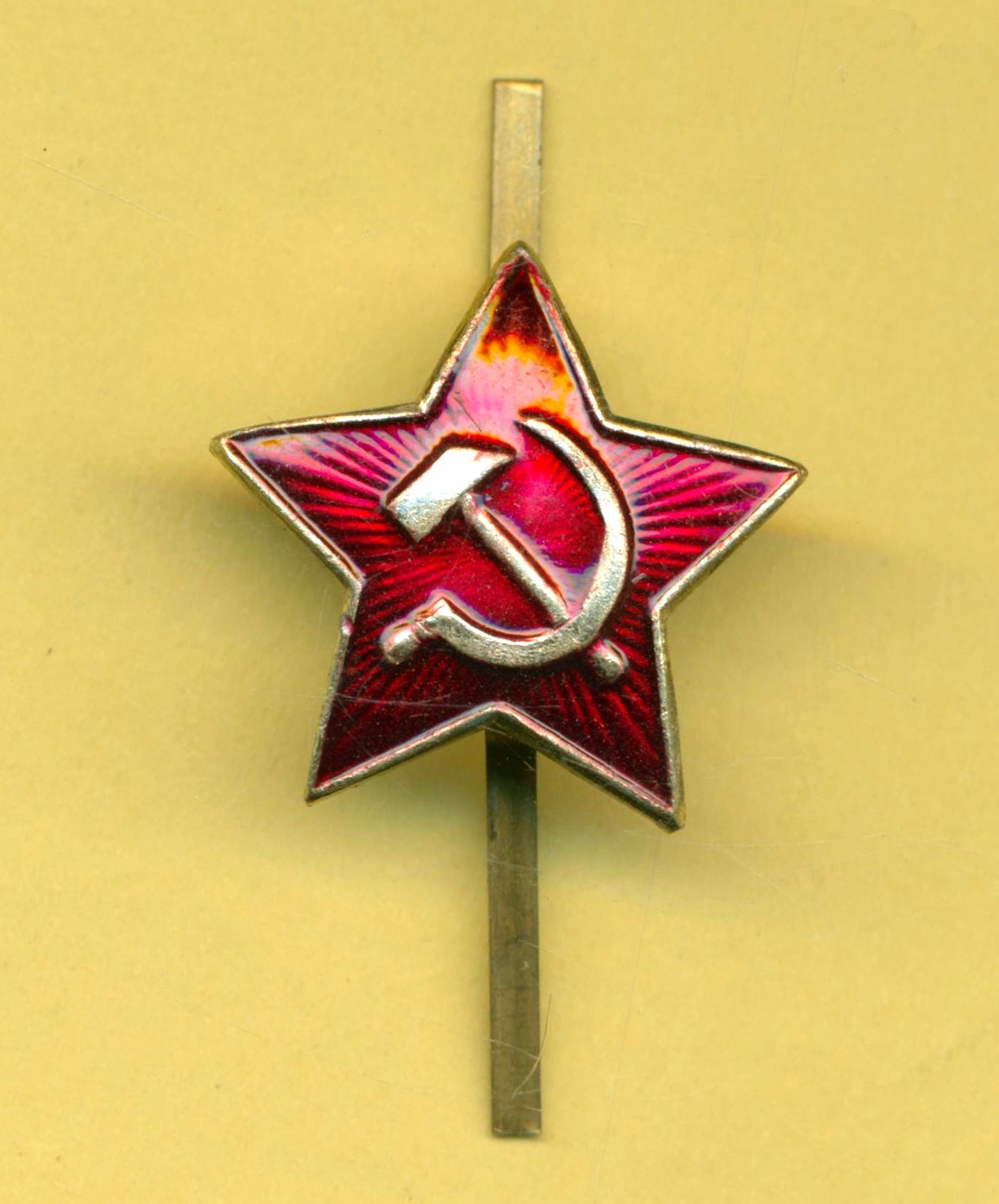 Russian Soviet Red Army Cap Badge USSR