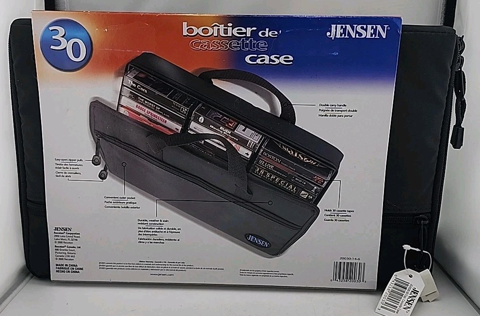 Jensen 30 Cassette Case