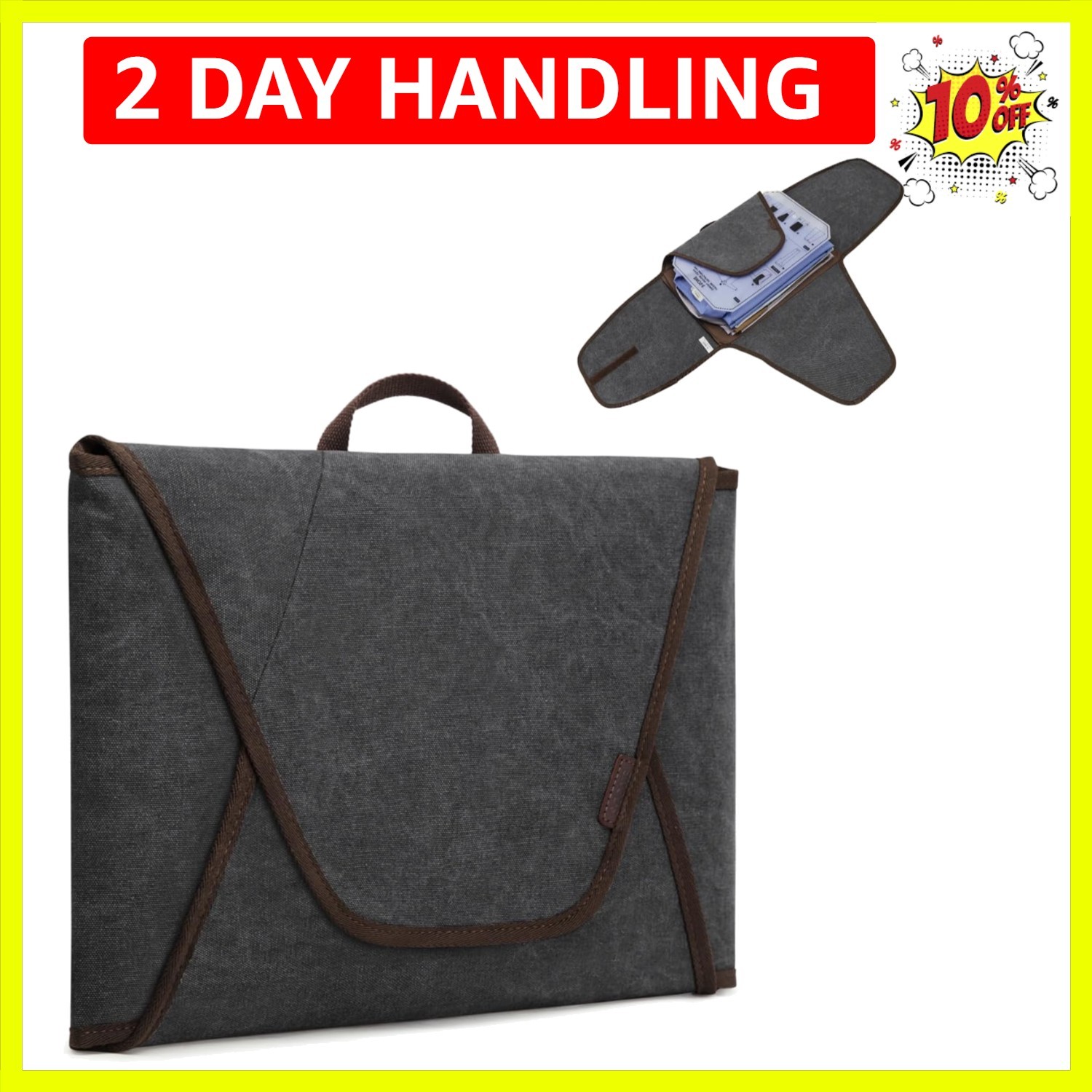 Garment Folder Compression Packing Cubes for Travel Garment Bag with Wrinkle-...