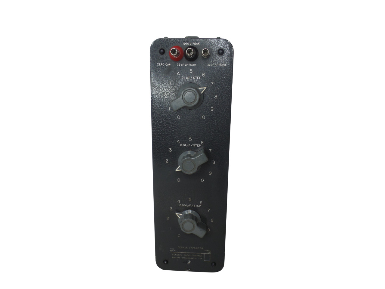 General Radio Type 1419-M Decade Capasitor