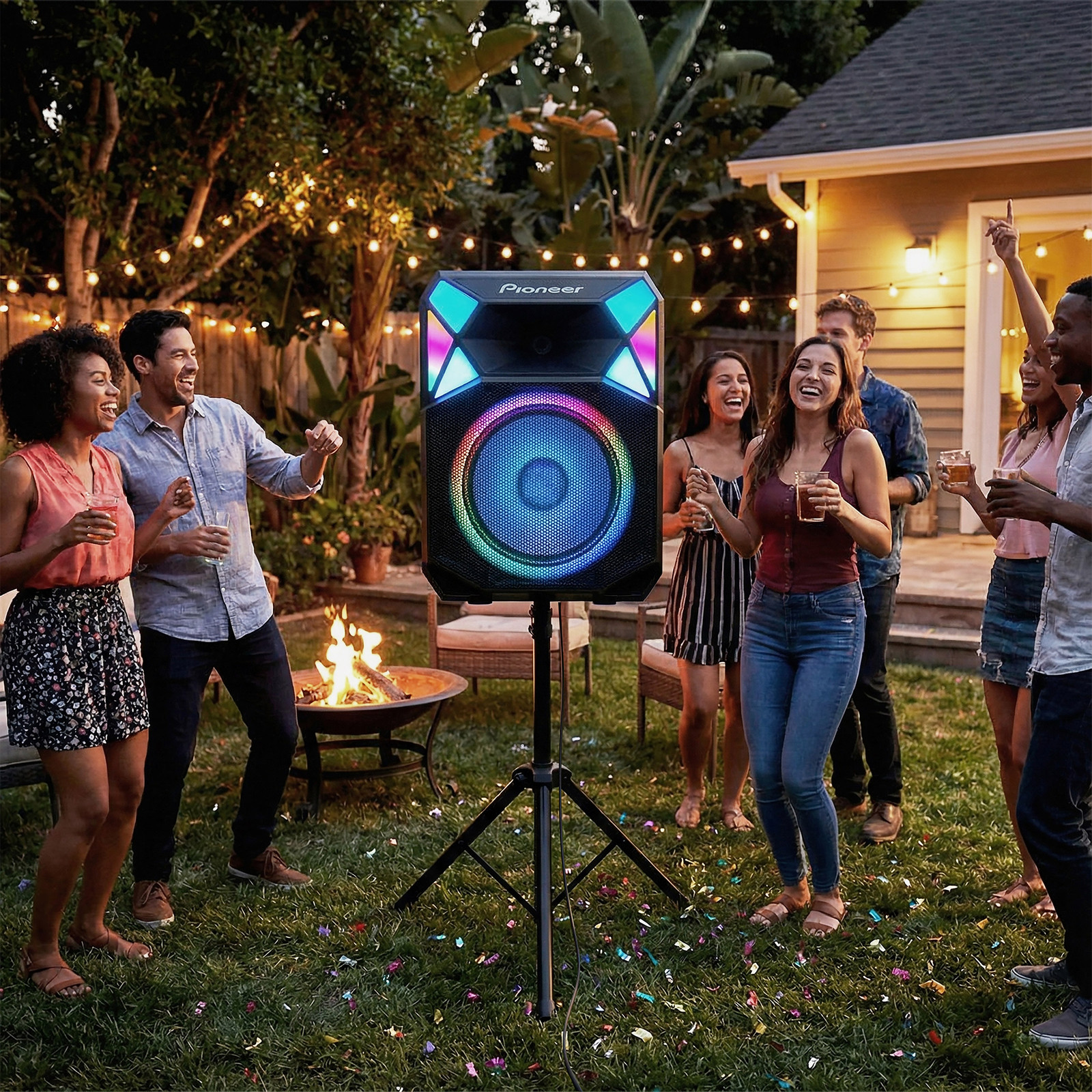 Pioneer PSX615 700 Watt All-In-One Party Speaker with Auracast