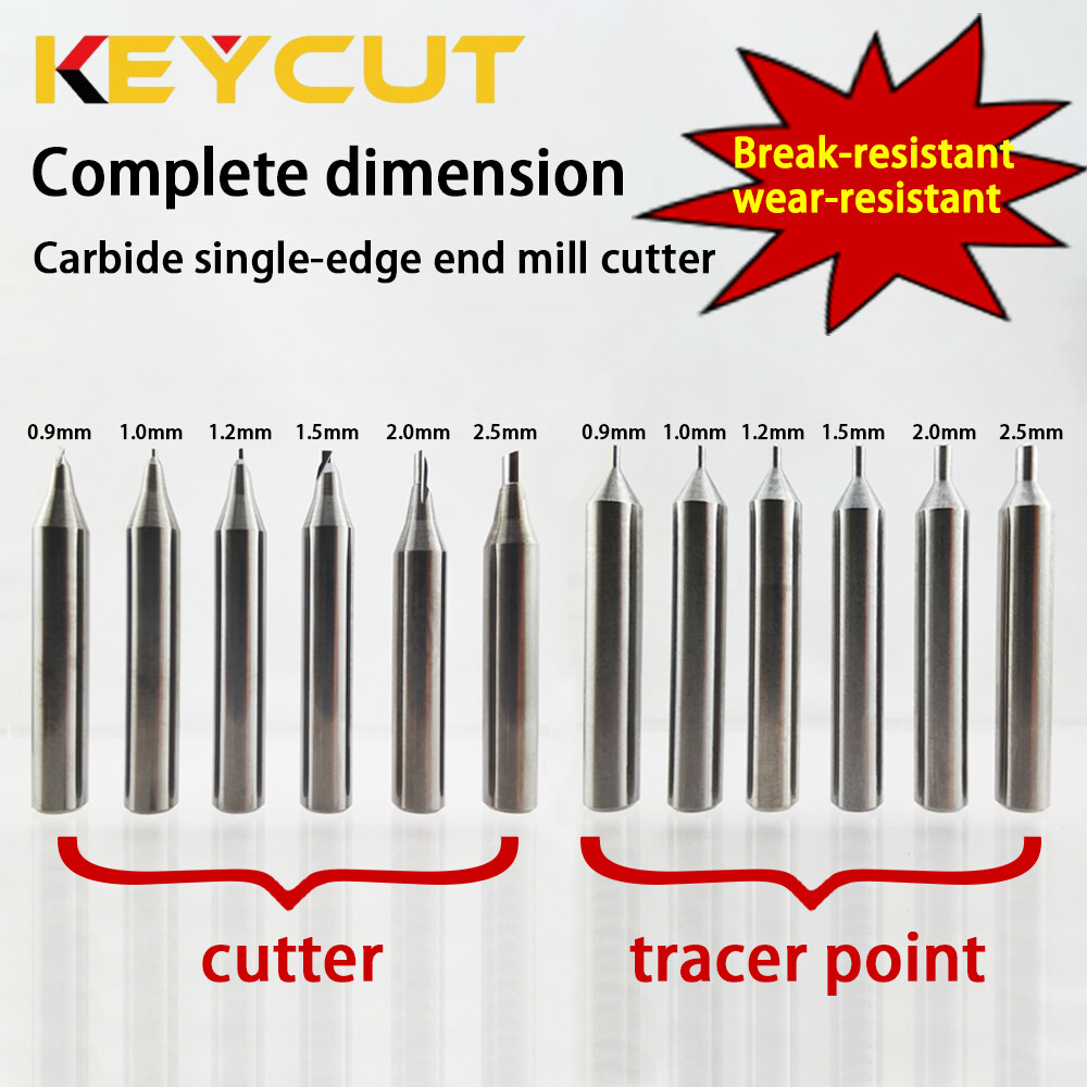 End Mill Cutter Compatible with Wenxing Defu Manual Vertical Key Machine