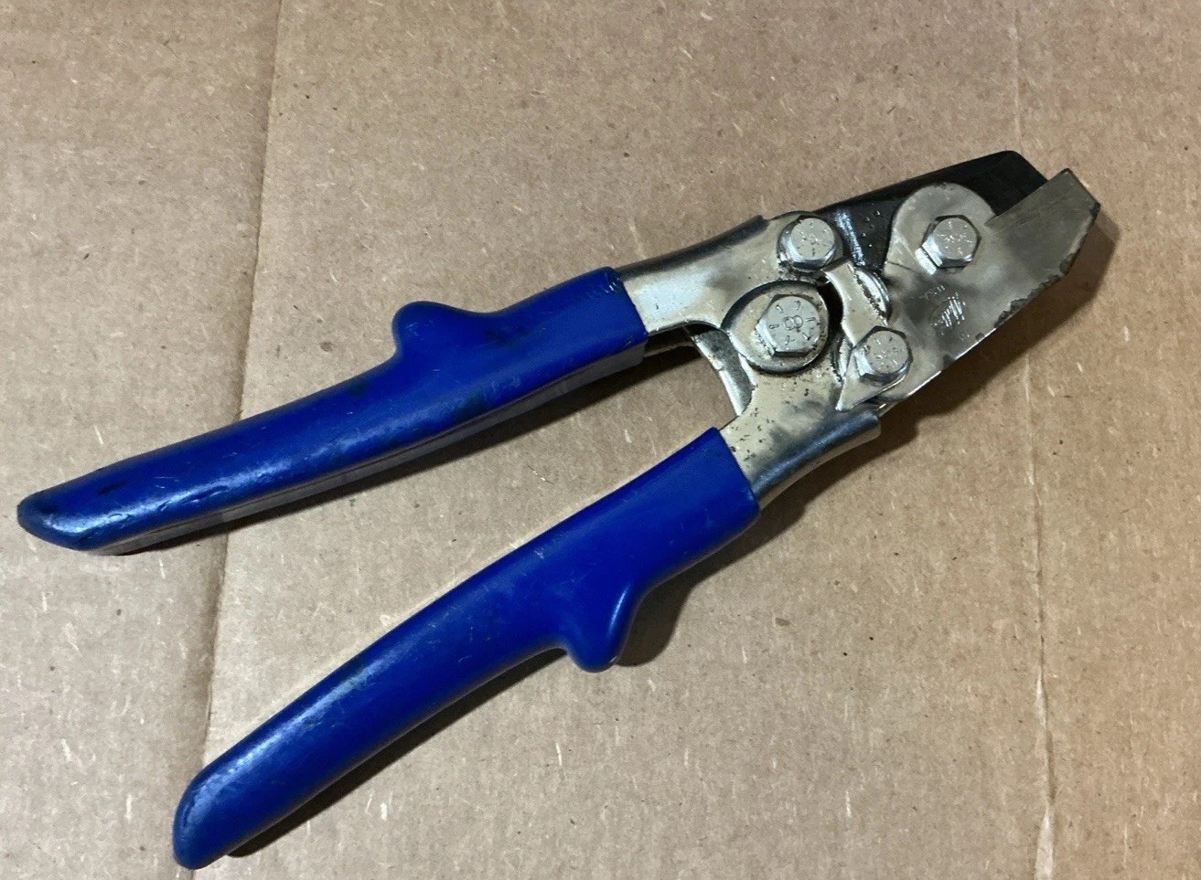 Malco Tools N1 Hand Notcher 13/16" Depth Throat Cut 8.5" Long Vintage Tool R