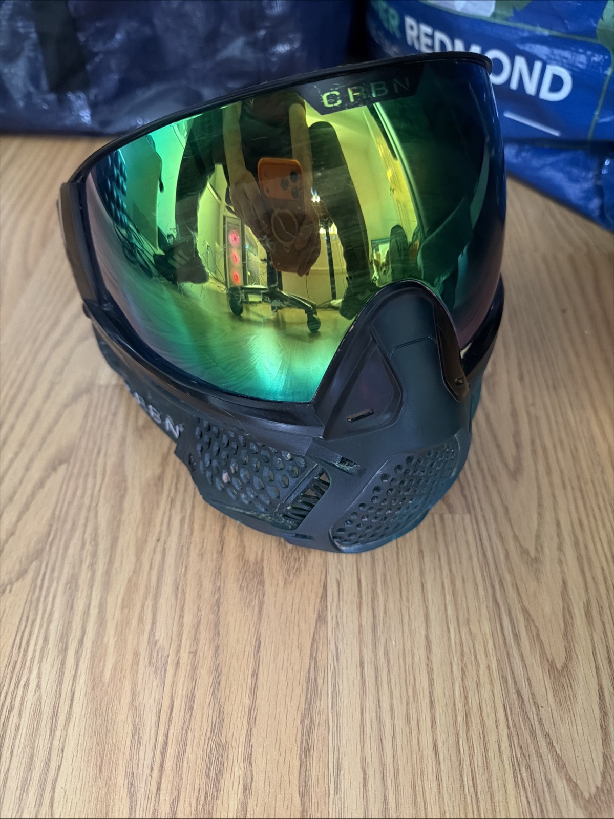 Carbon CRBN Zero Pro Paintball Mask (Less Coverage) - Fade Forest