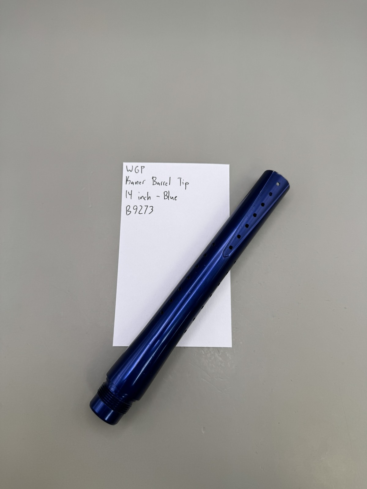 WGP Kaner Barrel Tip 14 inch - Blue