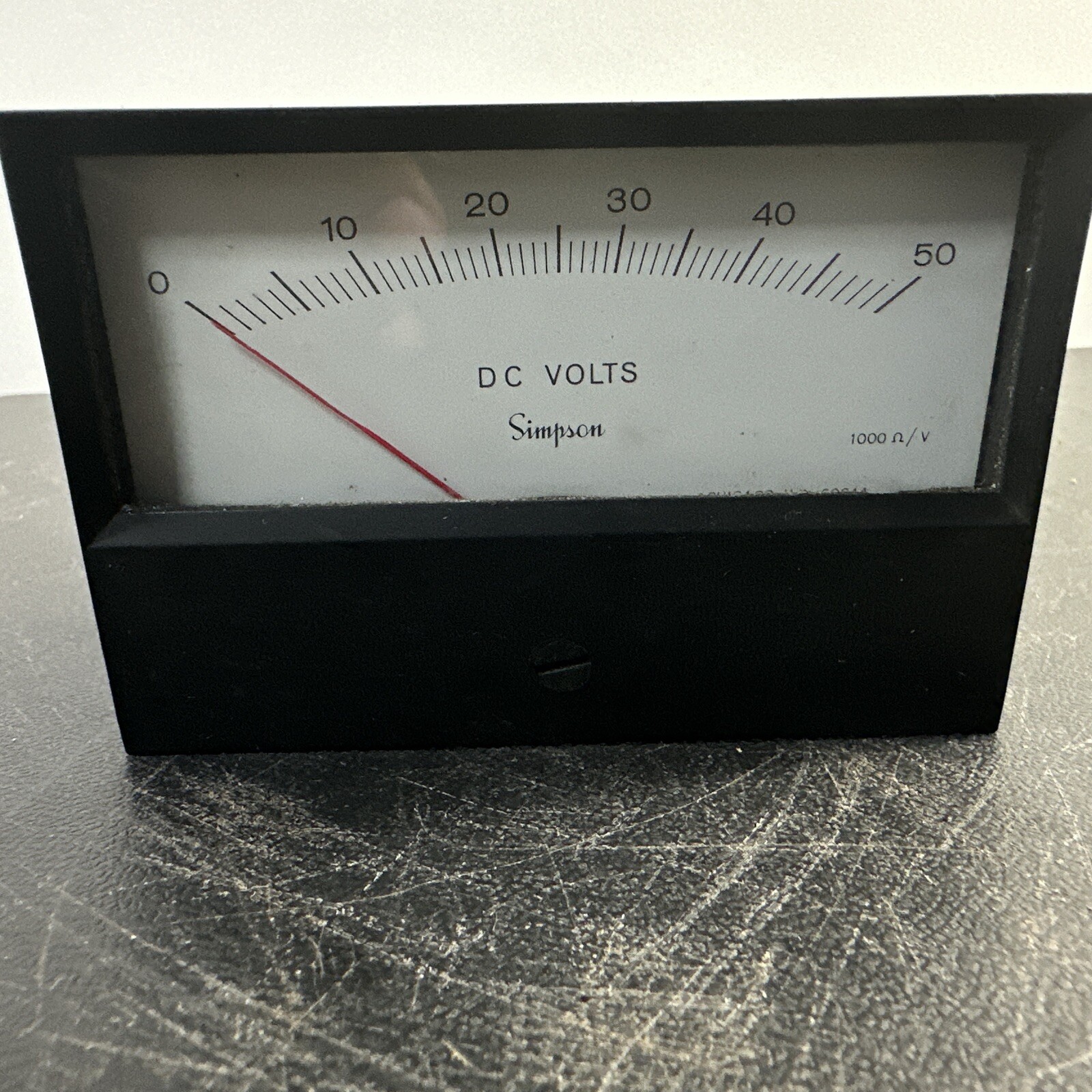 Simpson DC Volts Meter 0-50