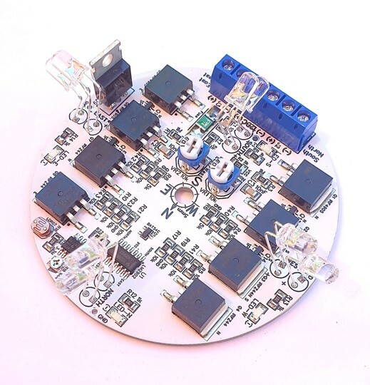 MKIII 12V DIY Dual Axis PV Sun Tracking Controller 10A Relay Module Limit Switch