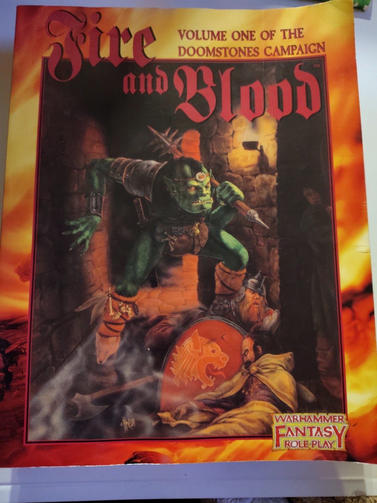 Hogshead Pub WFRP Doomstones #1 - Fire and Blood