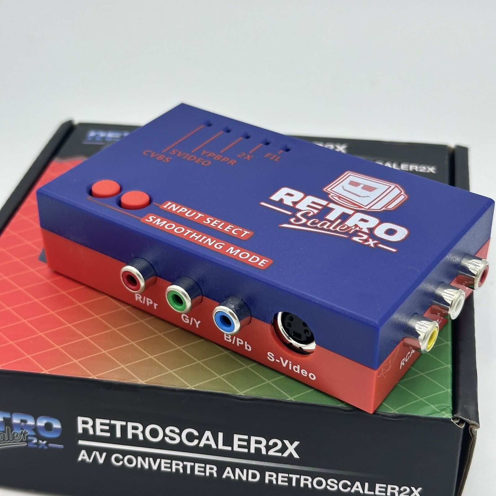 RetroScaler2x AV to HDMI Up-Scaler Converter Line-Doubler Retro Game Consoles