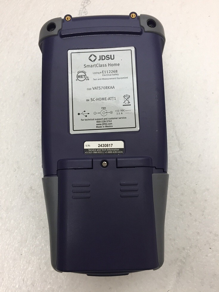 JDSU SmartClass Home ATT-1 Tester SC-Home-ATT1