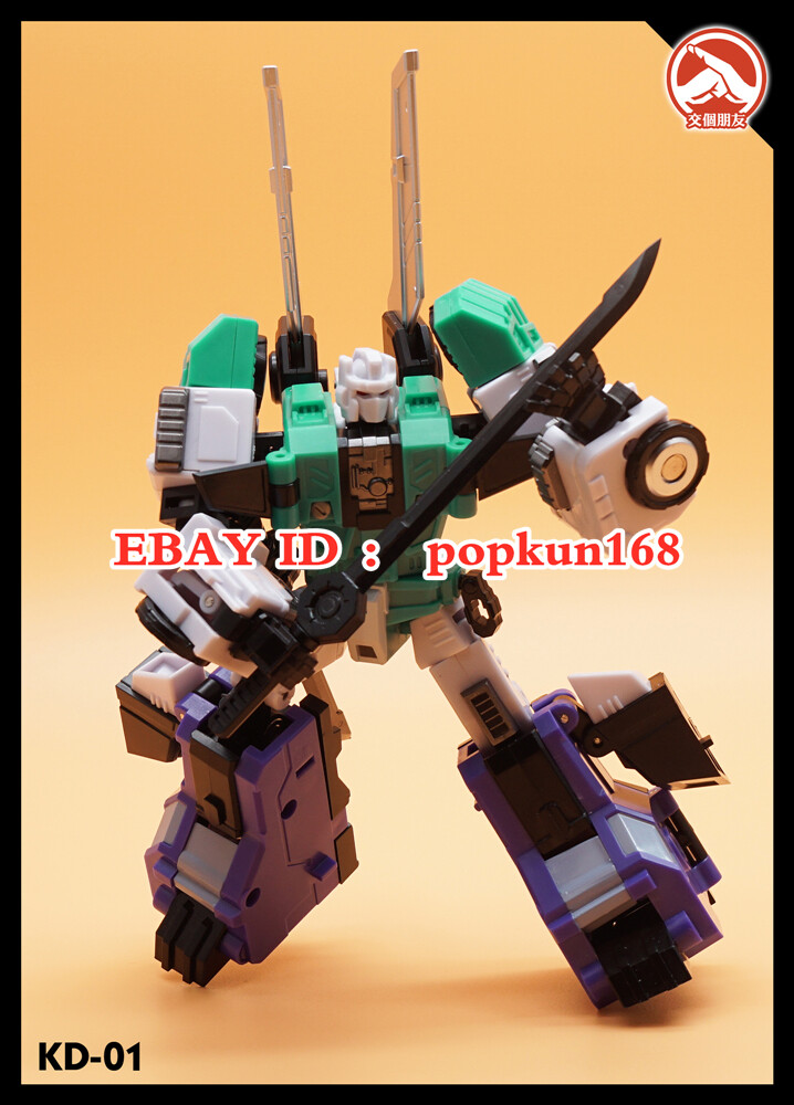 New Deformabl Robot Sixshot Decepticon G1 KD-01 Action Figure 5.5" Toys In Stock
