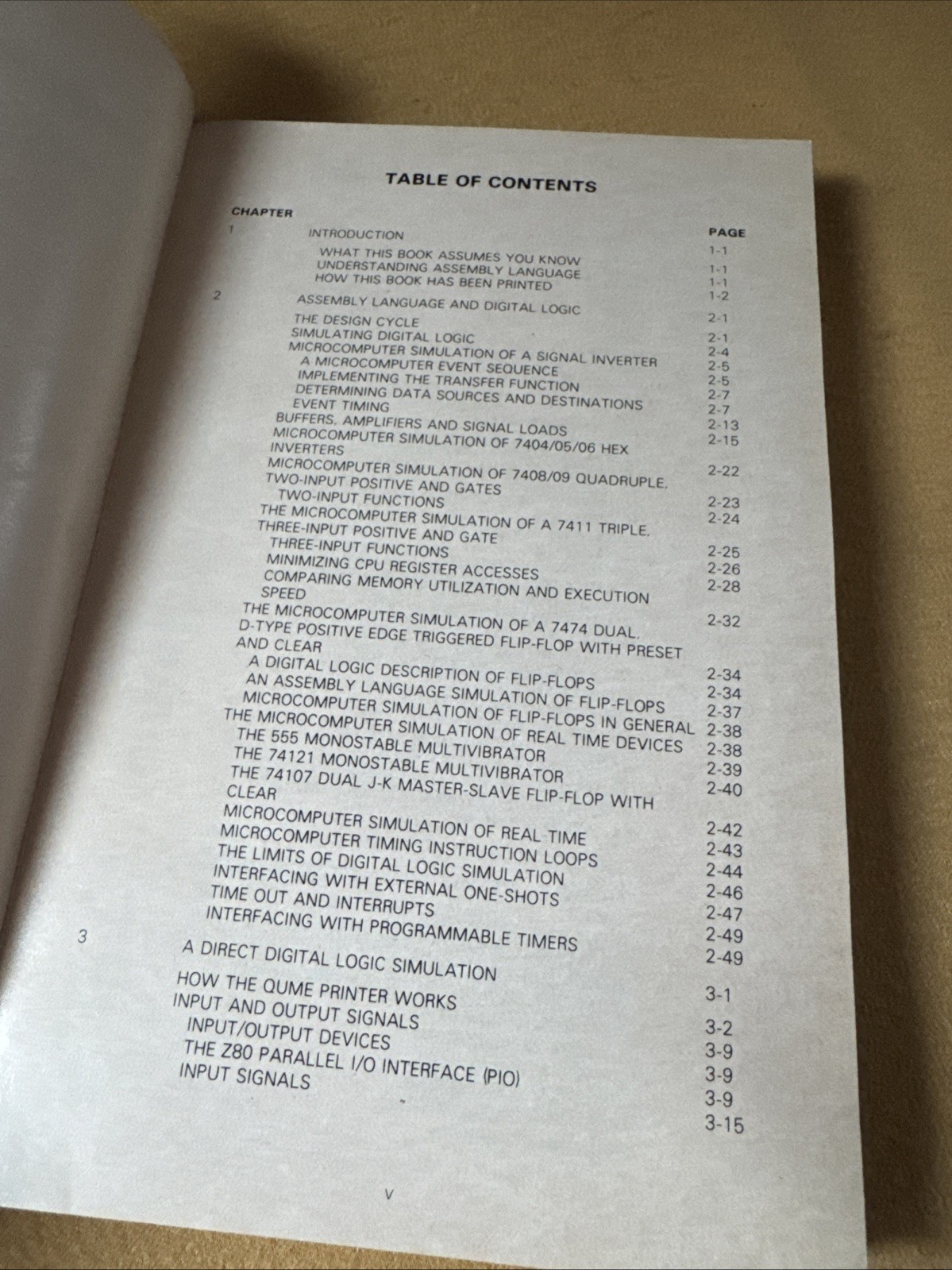 Z80 PROGRAMMING FOR LOGIC DESIGN (IHB22)
