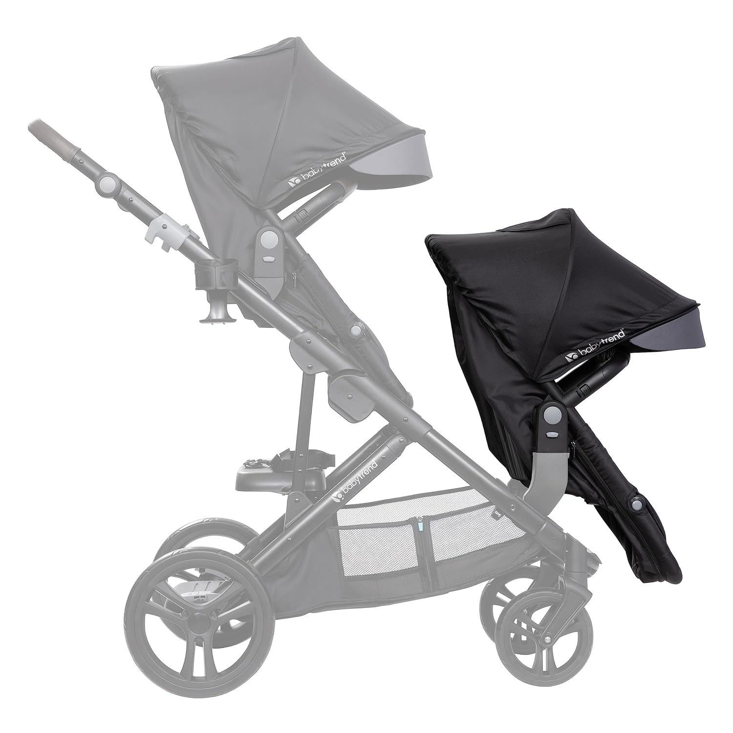 Transform Your Morph Stroller with Dash Black Second Seat - Kids Comfort First