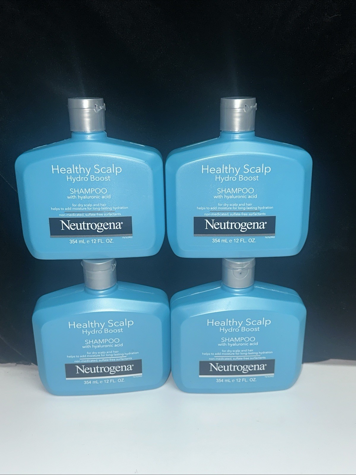 4 PACK--Neutrogena HEALTHY SCALP Hydro Boost SHAMPOO with Hyaluronic Acid 12 oz