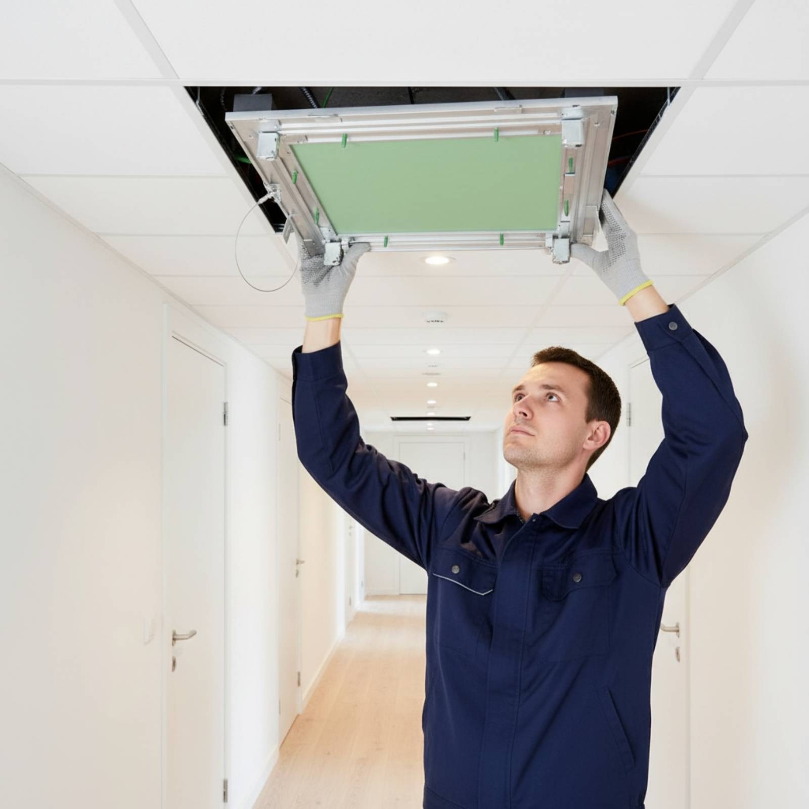Inspection Inspection Panel with Aluminum Frame Pull-down Ceiling Access Panel