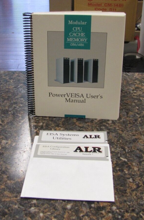 Vintage PowerVEISA User's Guide Manual and Software 5.25" - GA5