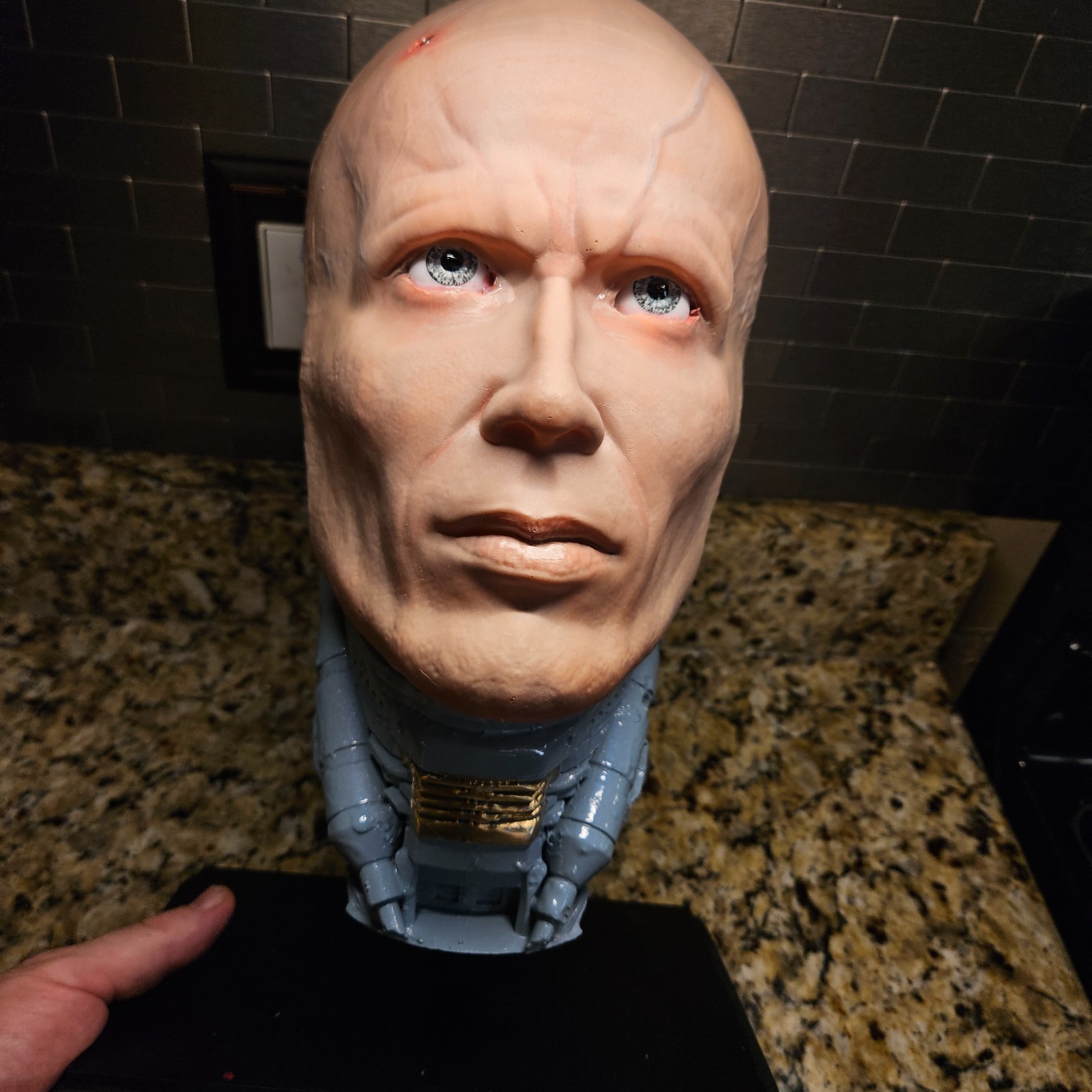 Robocop head bust