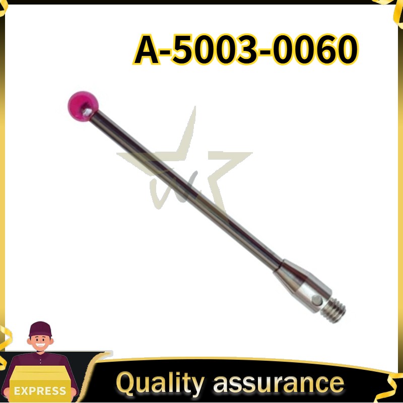 A-5003-0060 M3 CMM Stylus 4mm Ruby Ball 40mm Tungsten Carbide Stem for Renishaw
