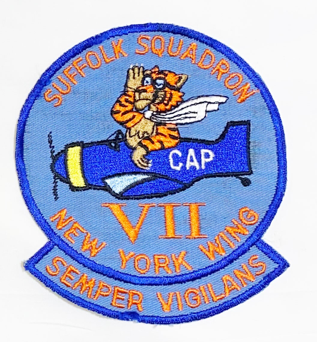 1950's-60's Suffolk Squadron VII New York CAP / Civil Air Patrol Squadron Patch
