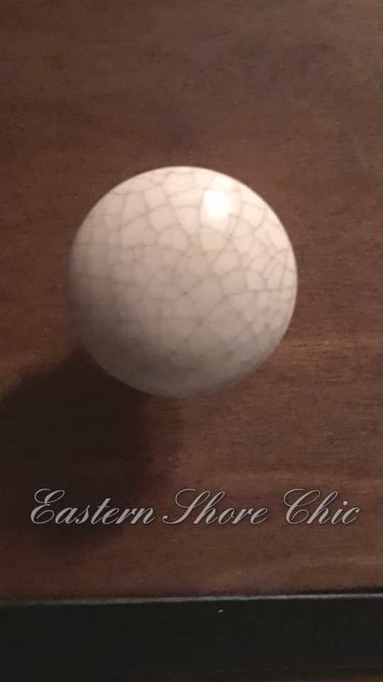 1-3/8" Old World Premium "Aged" Ceramic Knob