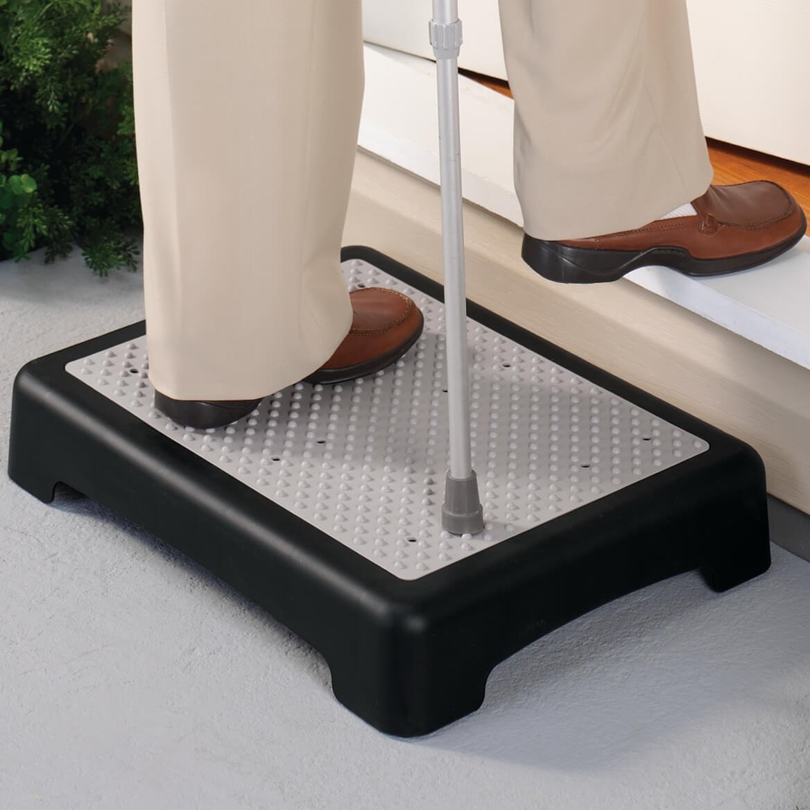 Step Platform Stool Non Slip Mobility Step 4 Inch Height Heavy Duty 400lb