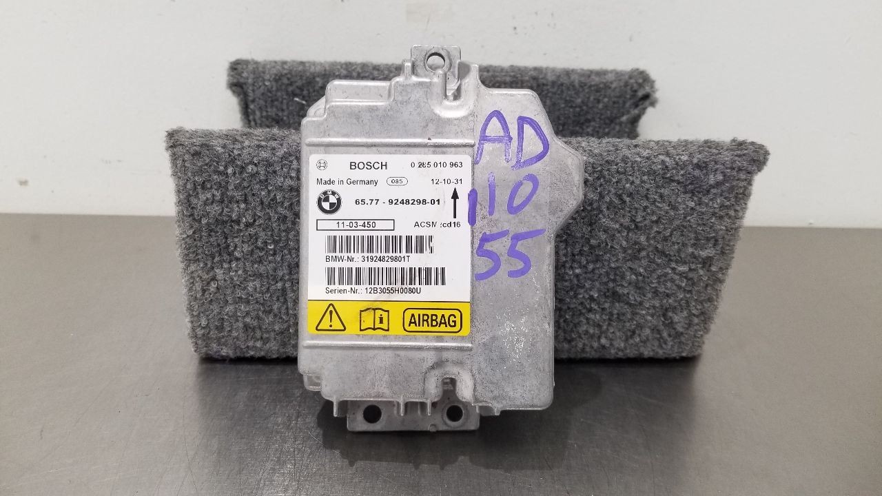 13 BMW M3 E93 CONVERTIBLE SRS CONTROL MODULE 65779248298