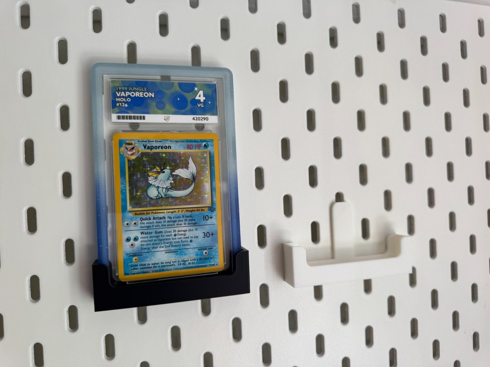 ACE Graded with BUMPER CASE Trading Card TCG Card Holder Display Pegboard