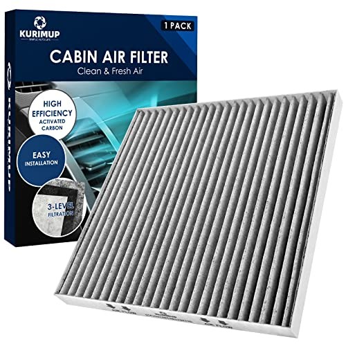 Premium Cabin Air Filter with Activated Carbon,Replacement 8.2" x 8.9" x 1"