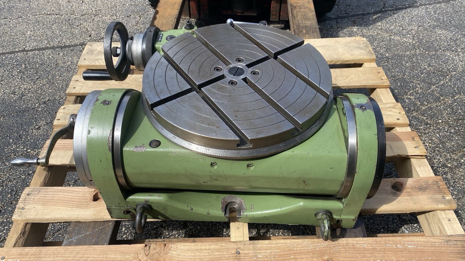 Walter RIS400 G Precision Tilting Rotary Table Horizontal Vertical Boring Mill ￼