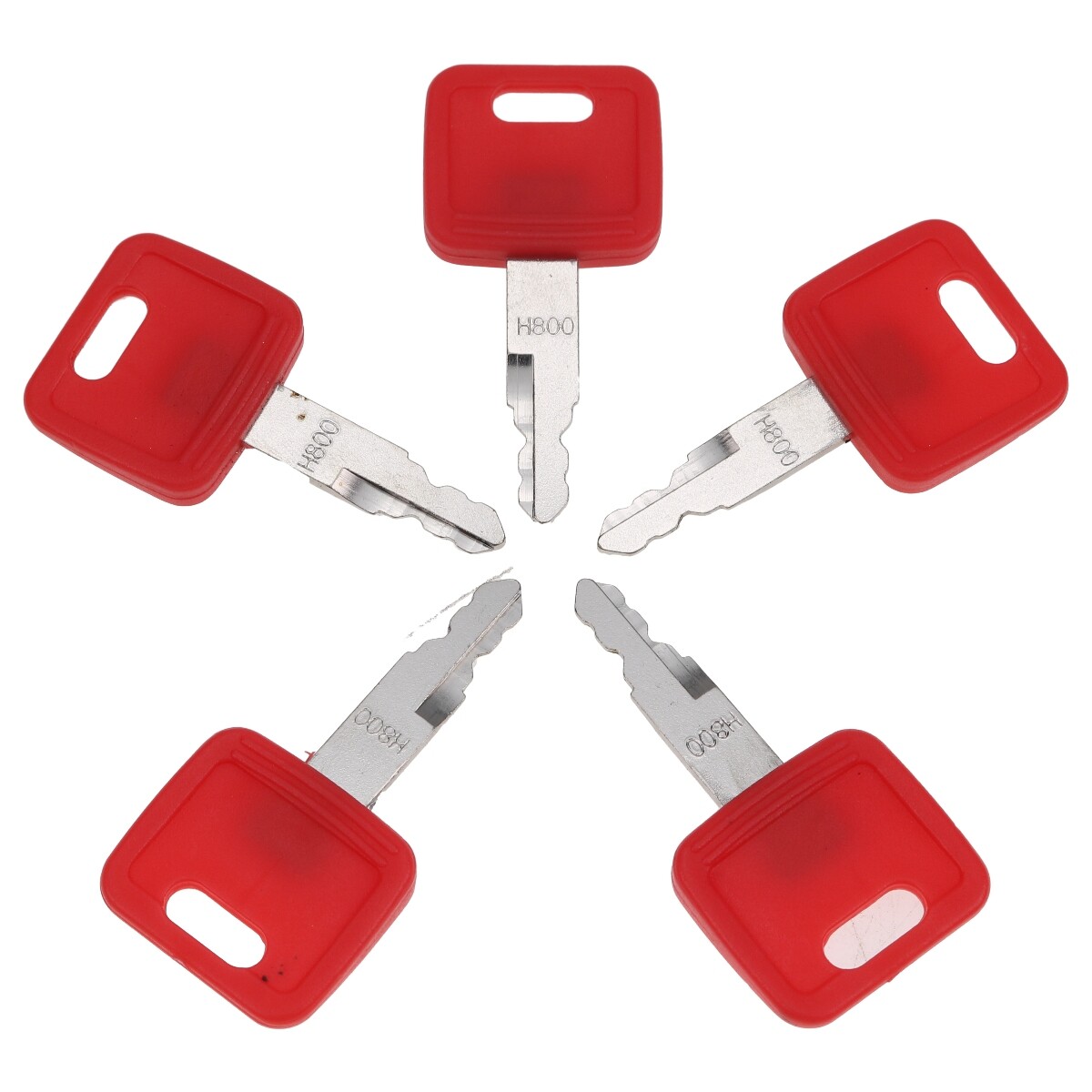5X Ignition Keys AT194969 Fit John Deere 35C 35D 35G 370C 380GLC 450CLC 450DLC