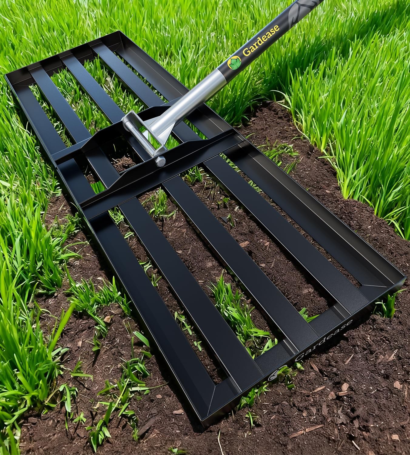 Lawn Leveling Rake 30 Inch x 10 Inch – Heavy Duty Lawn Leveler & Yard Levelin...