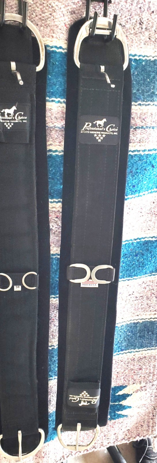 Professional's Choice Western Neoprene Cinch, 34 Inches ( pictured on right)