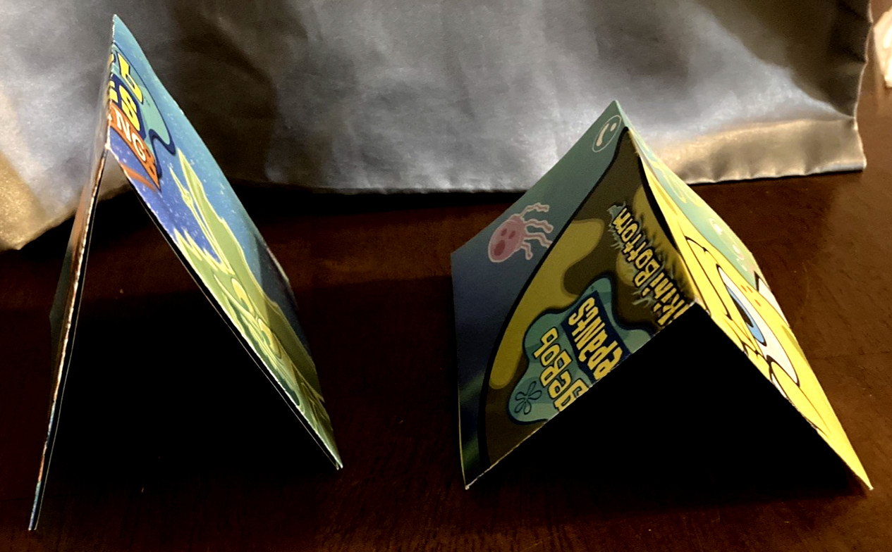 SET OF 5 SpongeBob Gameboy Advance Instruction Booklets Inserts Posters Points