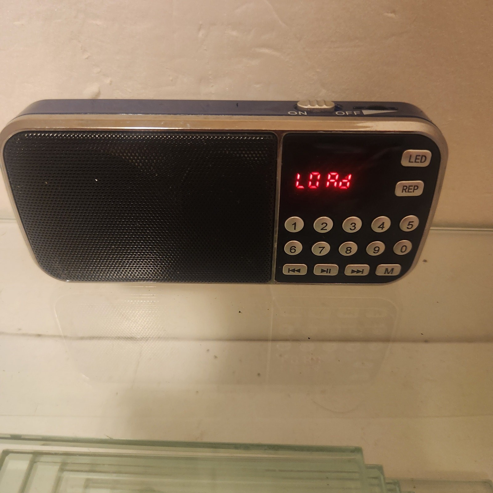 Mini Portable Speaker Model L-088AM Tested Works No cords
