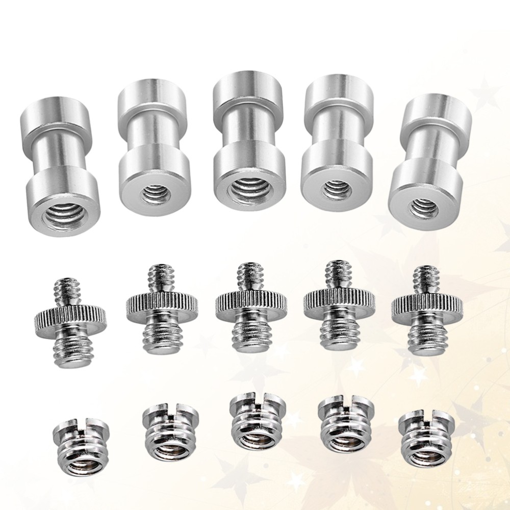 15 PCS/Set Tripod Conversion Screw Camera Accessories Mount Adapter
