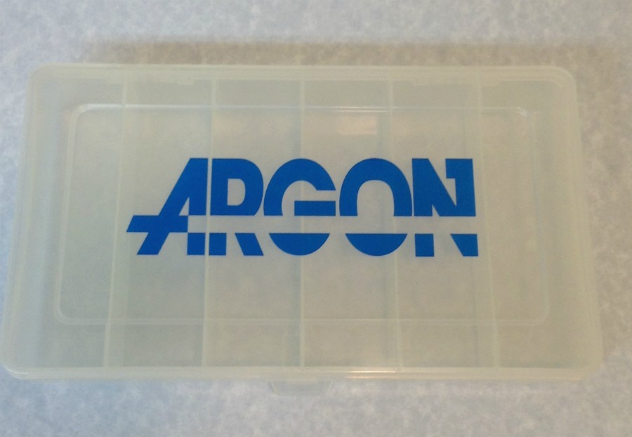 12-Pack Clear Plastic Storage Box Small Parts Container Organizer 6-Compartment